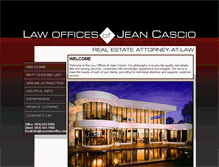 Tablet Screenshot of casciolawoffice.com